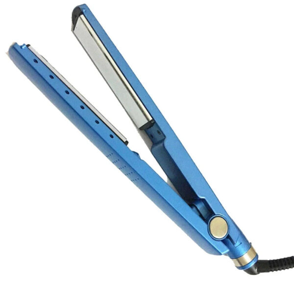 Alisador e modelador de cabelo profissional, nano titânio, temperatura de 450F