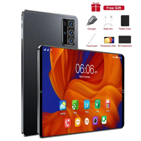 2024 New Original pro 14 Tablet Android 12 16GB 1TB Dual SIM 10 Core WPS GPS Bluetooth 5G Network Phone Call Mi Tablet PC
