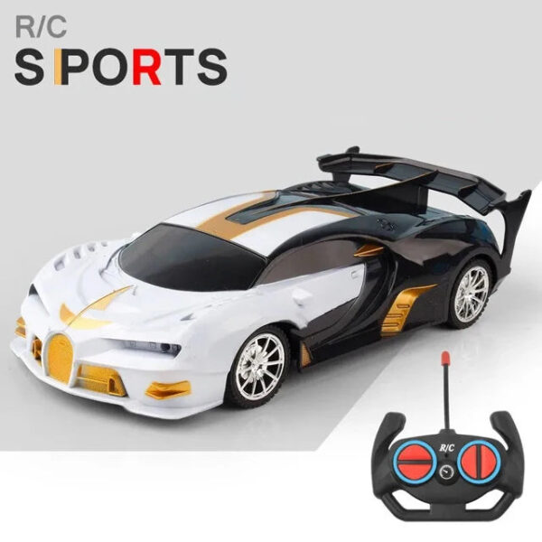 Carrinho de controle remoto esportivo