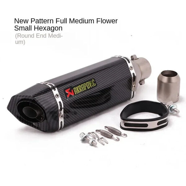 KPR150Horizon350R3R25 GSX ninja250Z400Huanglong300Modified Small Hexagonal Exhaust Pipe