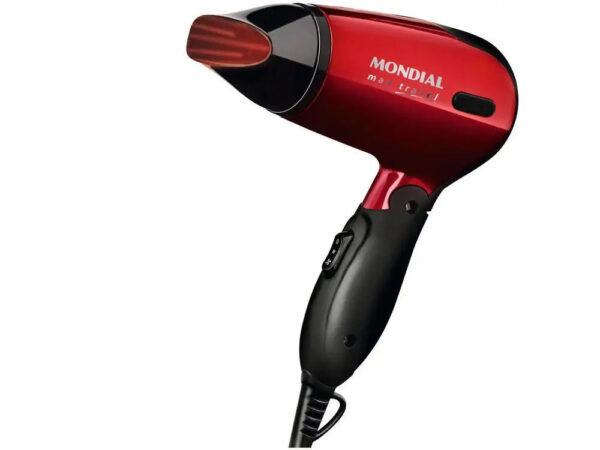 Mondial Max Travel SC-10 Secador de Cabelo Vermelho-Bivolt