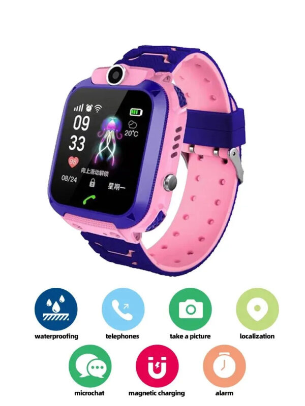 Q12 smartwatch para crianças monitoramento GPS para esportes