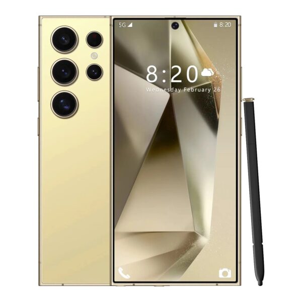 New S24 Ultra Smartphone 7.3 Inch HD 5G Snapdragon 8Gen3 16GB+1TB Android 14 8000mAh 70+108MP Mobilephone Face Recognition