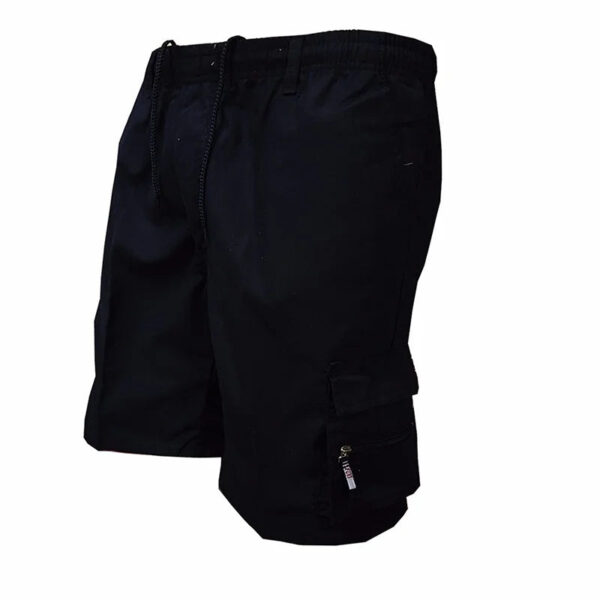 Fashion Men's Cargo Shorts Mens Tactical Short Pants Casual Big Pocket Sports Slacks Cargo Panels Trousers Plus Size for Male